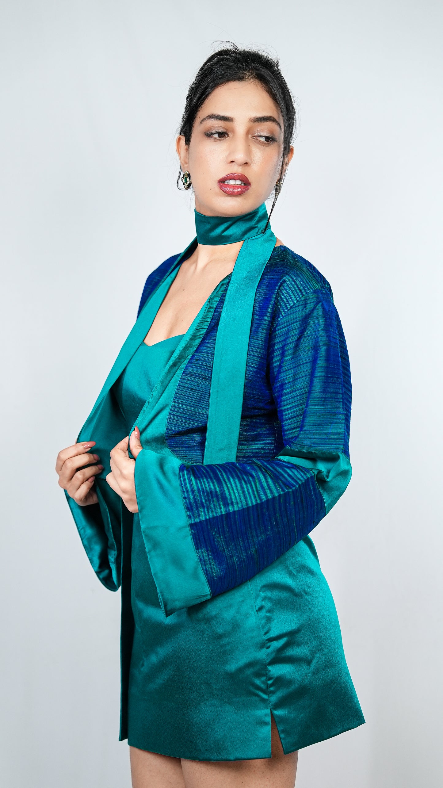 Frisia Green & Blue Jacket