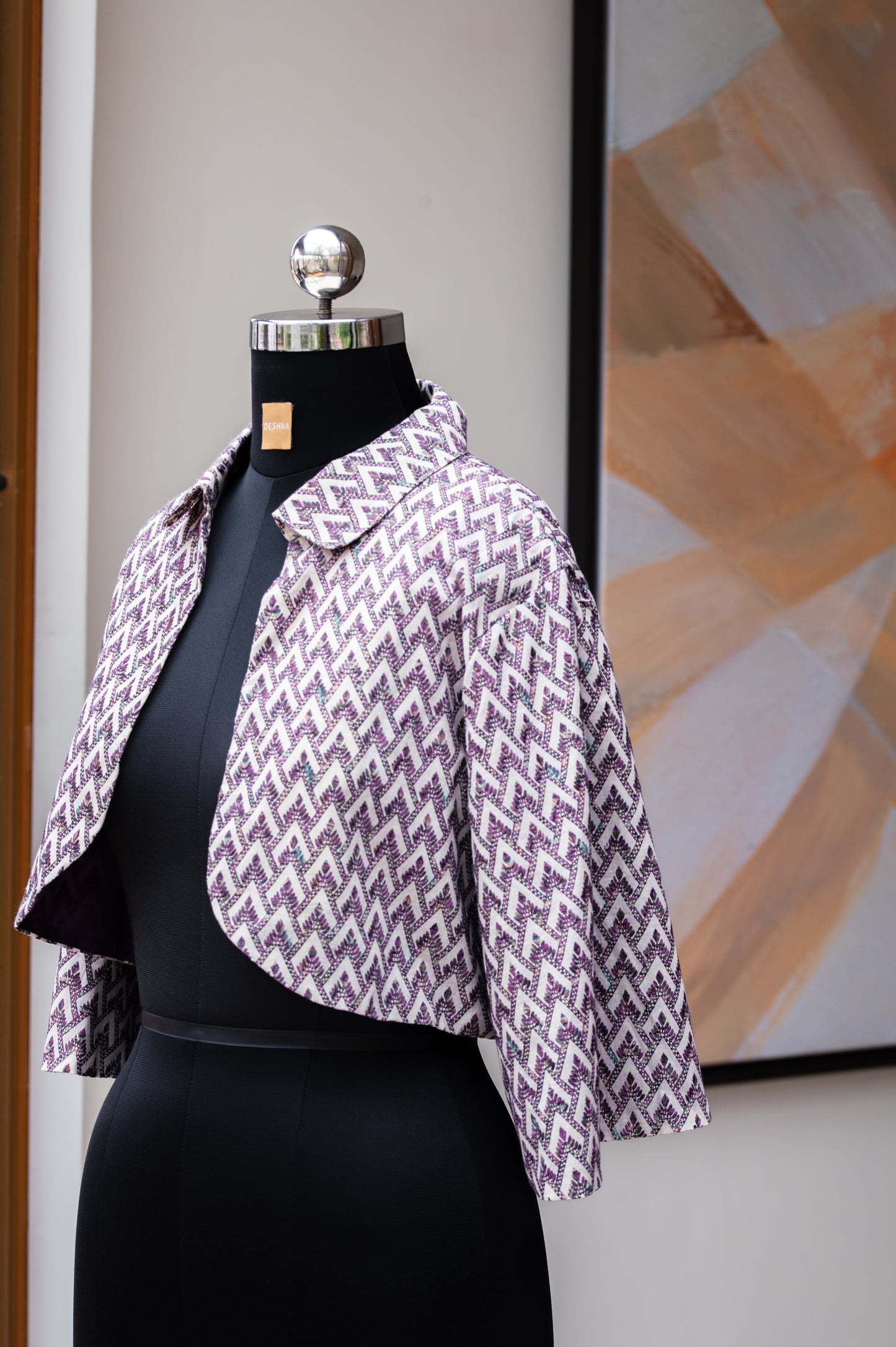 Cavà Purple & Cream Jacket