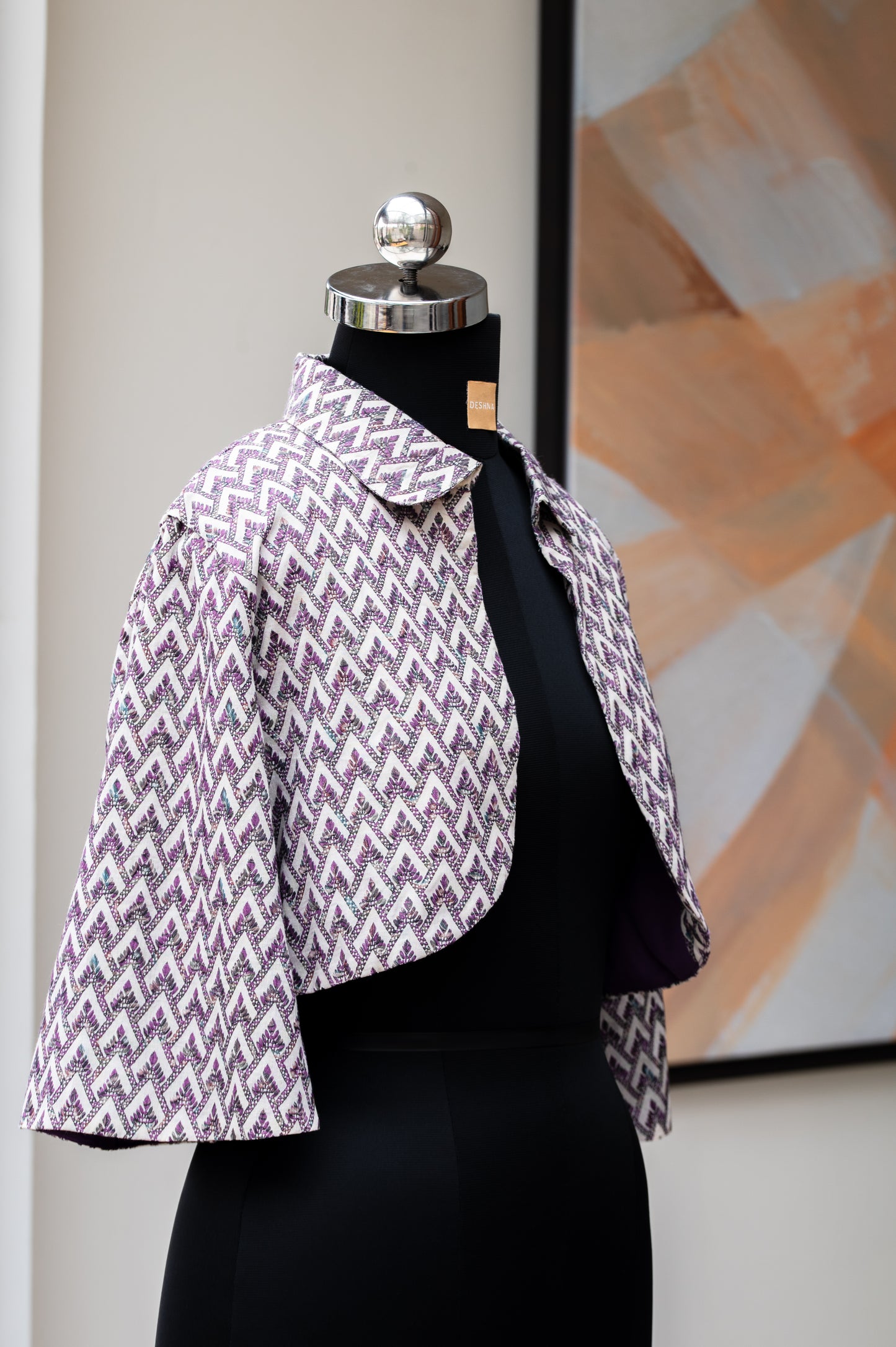 Cavà Purple & Cream Jacket