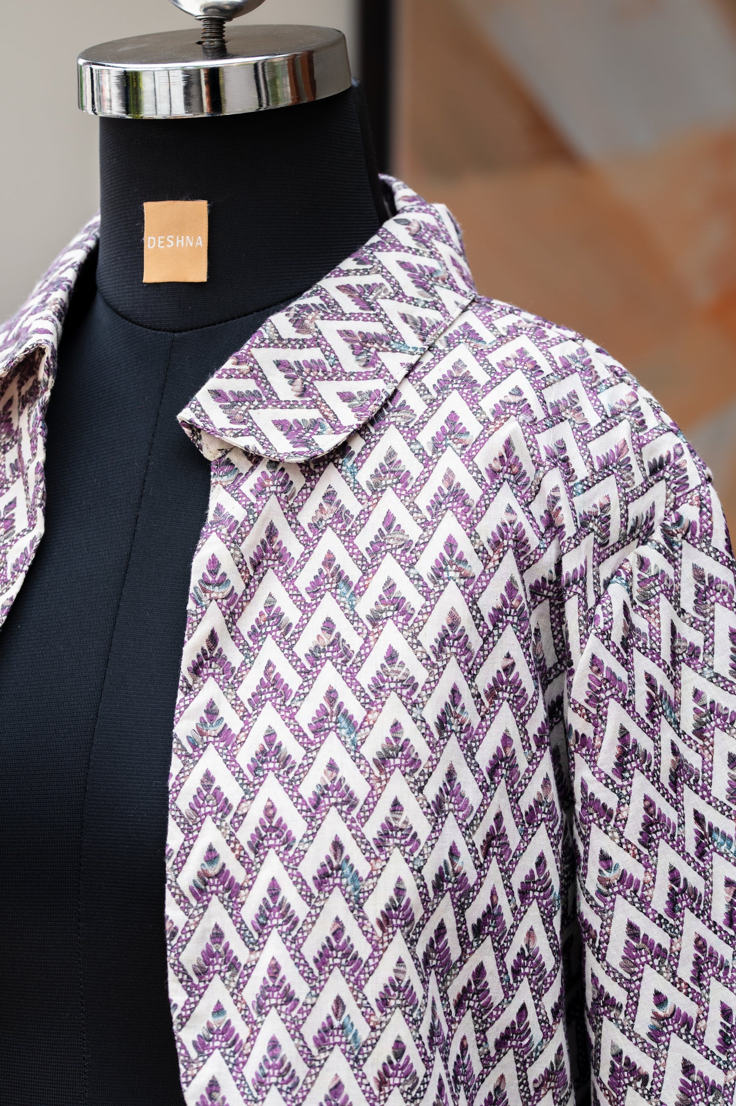 Cavà Purple & Cream Jacket