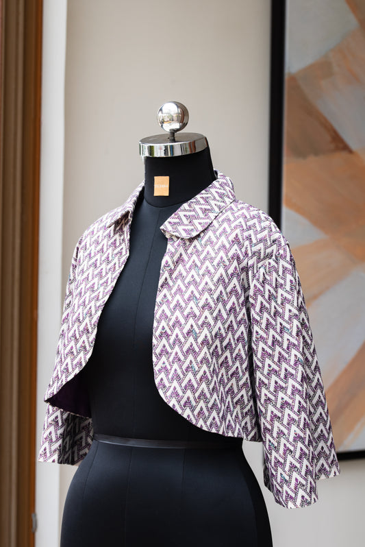 Cavà Purple & Cream Jacket