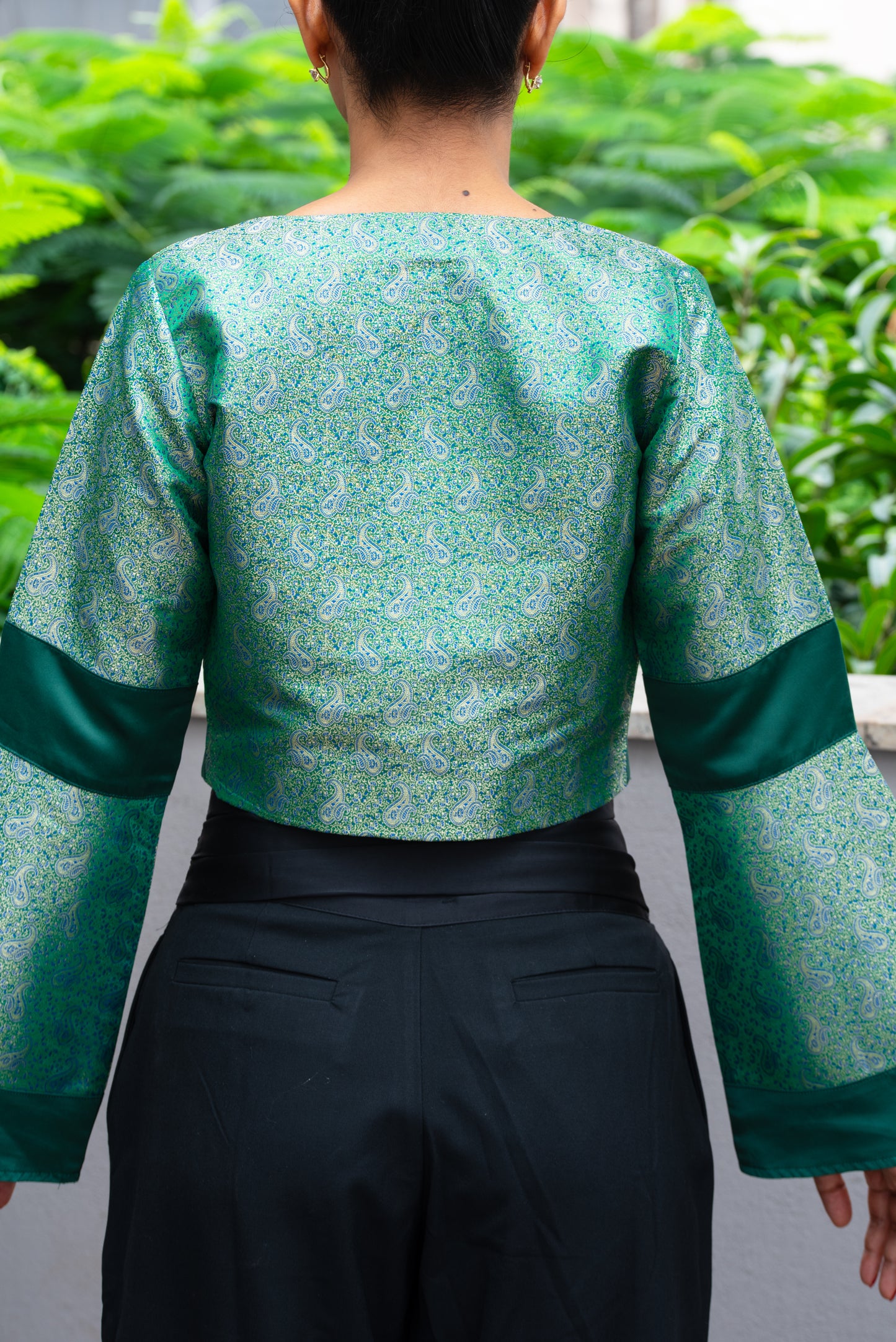 Flared Sleeve Jacket