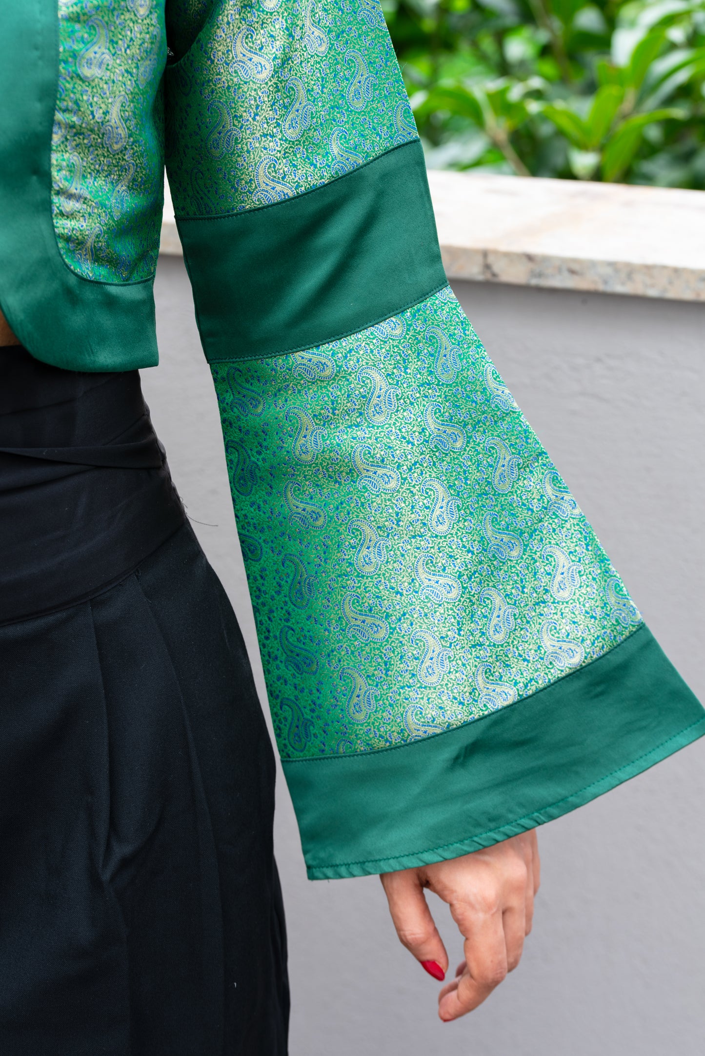 Flared Sleeve Jacket