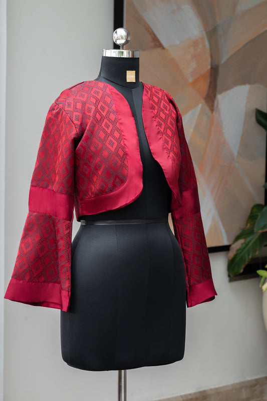 Frisia Maroon Jacket