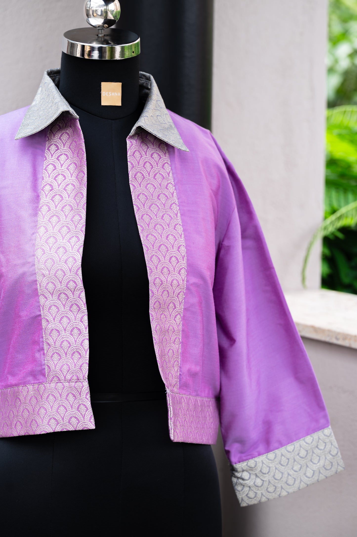Novelle Purple Blazer