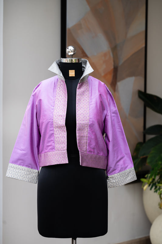 Novelle Purple Blazer