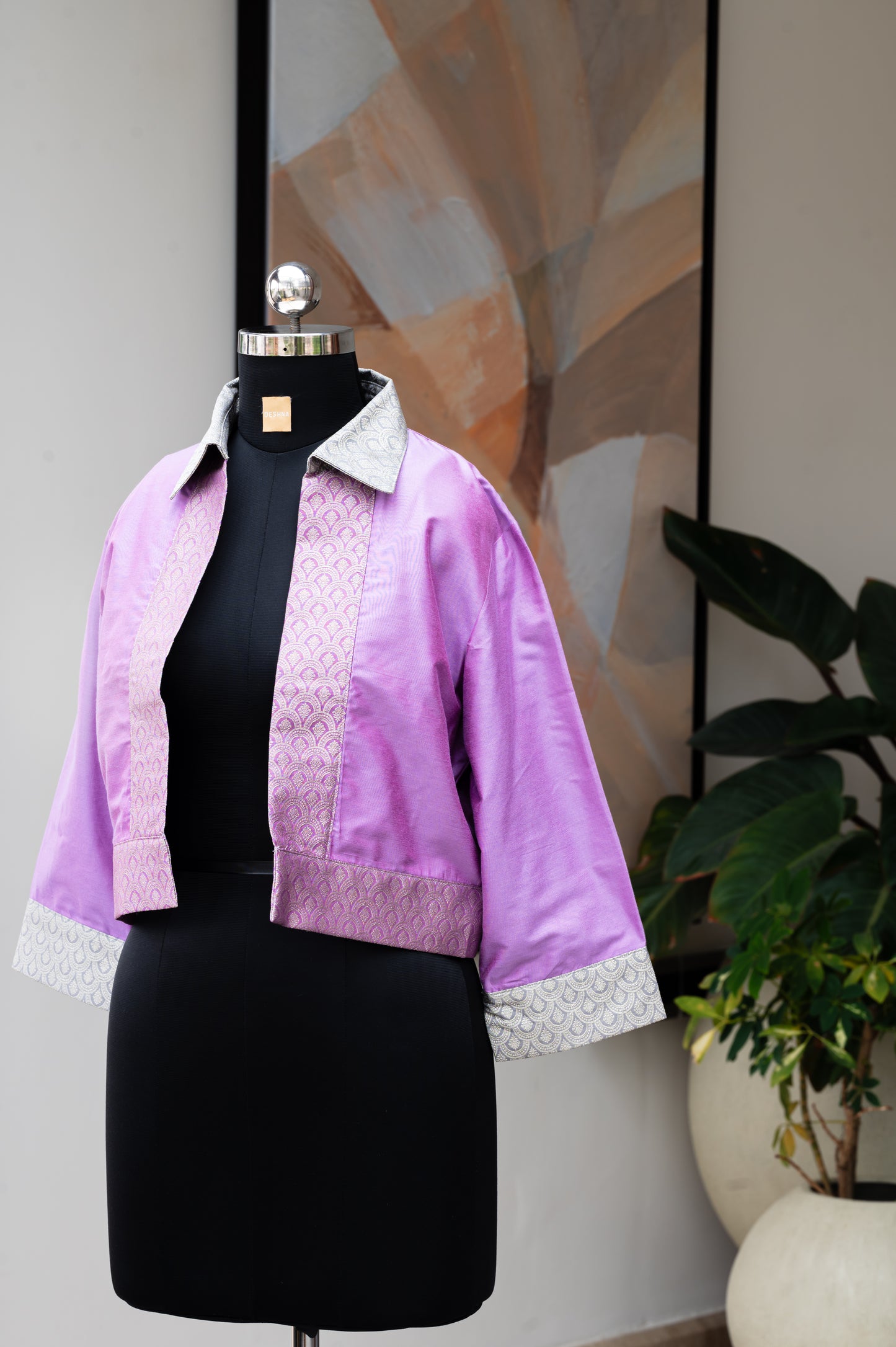 Novelle Purple Blazer