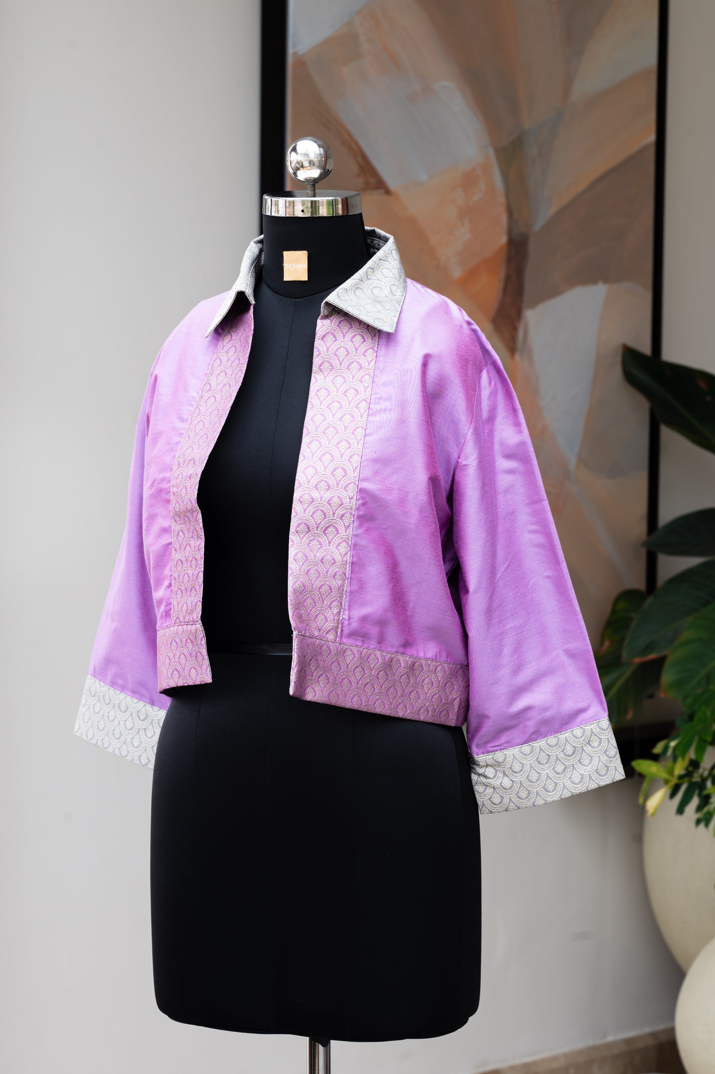 Novelle Purple Blazer