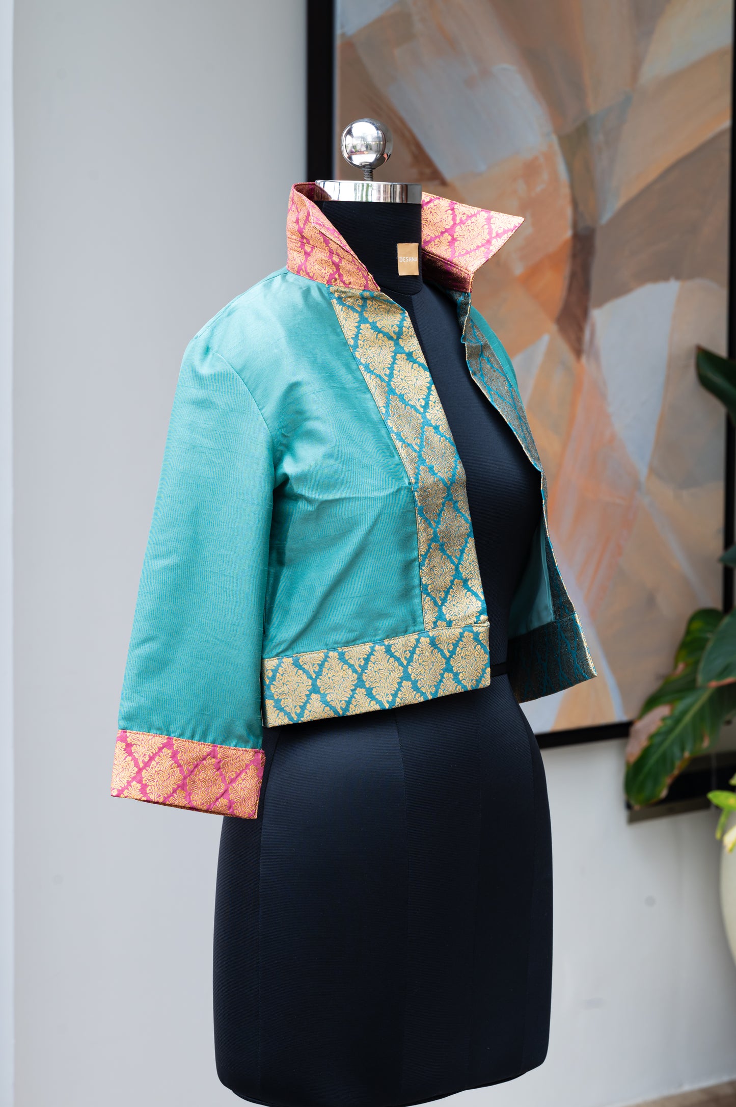 Novelle Aqua Blazer