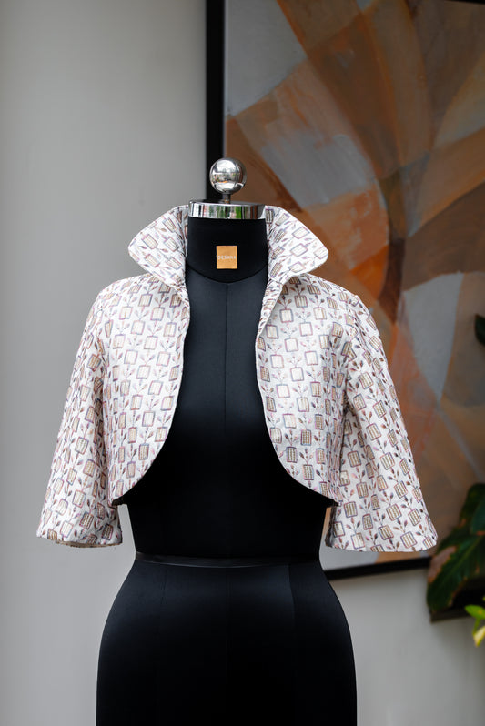 Cavà White Crop Jacket