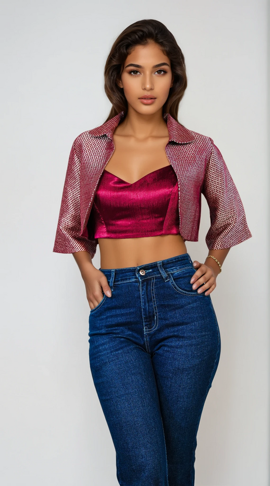 Cavà Maroon Jacket